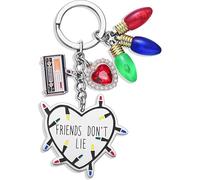 Friends Don't Lie Keychain, Friendship Gifts, Halloween Collection Merchandise