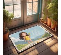 Friends Door Mat Explore, Dream, Shine: Embrace Life Fearlessly Doormat Door Mats For Outside Entry Large Door Mats Outdoo(40X60CM)
