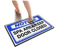 Friends Door Mat Notice Spa Area Keep Door Closed Doormat Winter Mat | Doormats Outdoor Room Decor For Men Mat In House Outdoor Rug Doormat(40X60CM)