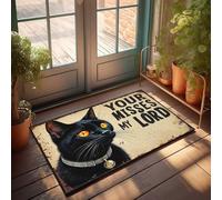 Friends Door Mat Your Misses My Lord: A Black Cat'S Tale Doormat Door Mats For Outside Entry Large Door Mats Outdoo(65X90CM)