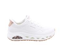 Skechers Uno Glide Step Slip Ins WHT White Womens trainers 190113 in a Plain Man-made in Size 7