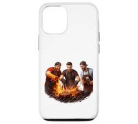 Friends Fire Grill Brotherhood Cooking Together Case for iPhone 12/12 Pro