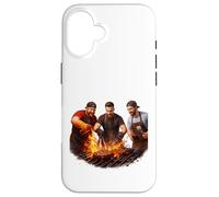 Friends Fire Grill Brotherhood Cooking Together Case for iPhone 16