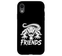 Friends for life - Alligator and Mouse Friendship Case for iPhone XR