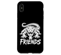 Friends for life - Alligator and Mouse Friendship Case for iPhone XS Max