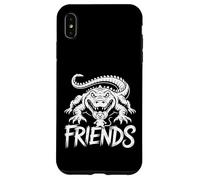 Friends for life - Alligator and Mouse Friendship Case for iPhone XS Max