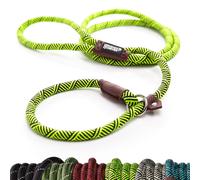 Friends Forever Extremely Durable Dog Rope Leash, Premium Quality Training Slip Lead, Reflective, Thick Heavy Duty, Sturdy, No Pull, Comfortable For