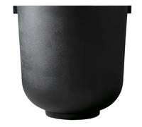 Friends & Founders - Castle Planter Medium, Black - Black