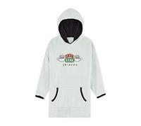 FRIENDS Girls Fleece Hoodie, Girls Oversized Hoodie Blanket, One Size Fits All Ages 9 to 15 Years Old Red