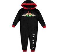 FRIENDS Girls Onesie Central Perk Black 12-13 Years