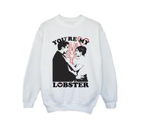 Friends Girl's You´re My Lobster Rachel & Ross Sweatshirt in White | Size: 7-8 Years Friends White 7-8 Years