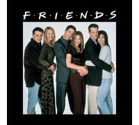 Friends Group Shot Men's T-Shirt - Black - 5XL