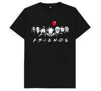 Friends Halloween Kids Womens Mens T Shirt XXL Black
