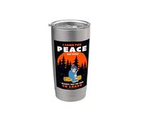 Friends. I Came for Peace Stainless Steel Insulated Tumbler