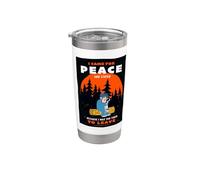 Friends. I Came for Peace Stainless Steel Insulated Tumbler