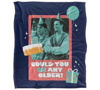 Friends Joey Could You Be Any Older Soft Touch Birthday Blanket Multicoloured (152Cm X 127Cm)