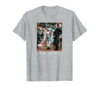 Friends Joey Lunges T-Shirt, Men, Heather Grey, Small