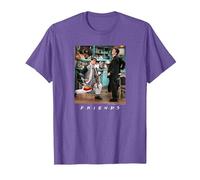 Friends Joey Lunges T-Shirt, Men, Purple Heather, Small