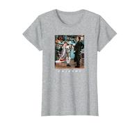 Friends Joey Lunges T-Shirt, Women, Heather Grey, X-Small
