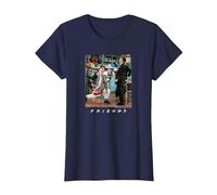 Friends Joey Lunges T-Shirt, Women, Navy Blue, Small