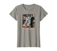 Friends Joey Lunges T-Shirt, Women, Slate Grey, Small