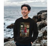 Friends Joey Turkey Head Black Unisex Sweatshirt Black S