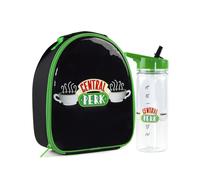 Friends Kids Lunch Bag & Bottle Set (Black) in Black Friends Black