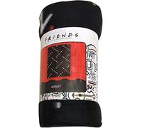 Friends Logo Black Polar Fleece Blanket