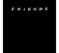 Friends Logo Men's T-Shirt - Black - L
