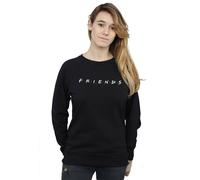 Friends Logo Sweatshirt In Black Black XXXL