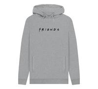 Friends Logo Unisex Hoodie - Heather Grey In Light Grey Light Grey 5XL