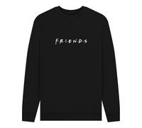 Friends Logo Unisex Sweatshirt - Black | Size: 4XL Friends Black 4XL
