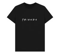 Friends Logo Unisex T-Shirt - Black Black L
