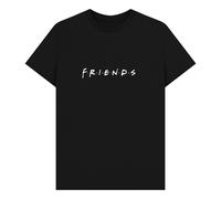 Friends Logo Unisex T-Shirt - Black | Size: 3XL Friends Black 3XL
