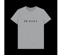 Friends Logo Unisex T-Shirt - Heather Grey Friends Light Grey 3XL