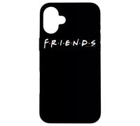 Friends Logo White Case for iPhone 16 Plus
