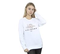 Friends Love Laughter Sweatshirt In White White XXXL