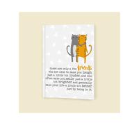 Friends Make Life Better By Being In It Notebook Gift By Dandelion Stationery