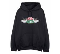 Friends Men's Central Perk Sketch Hoodie in Black | Size: Medium Friends Black M
