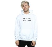 Friends Men's Forever Logo Hoodie in White | Size: Medium Friends White M