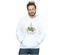 Friends Men's Fountain & Umbrellas Hoodie in White | Size: Large Friends White L