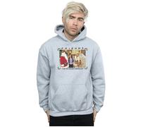 Friends Men's I Am The Holiday Armadillo Hoodie in Grey | Size: Medium Friends Grey M