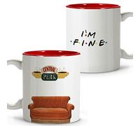 Friends Mug. Coffee Mug. Ceramic Mug 330ml. Original Mugs for Gifting. Various Designs. Friends Fine