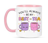 Friends Mug, Exquisite Ceramic Mug with Handle, Best Friend Birthday Gifts with Heartwarming Design, Funny Friendship Gifts for Women Sister Mum Daughter