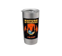 Friends. Nature is Working Stainless Steel Insulated Tumbler