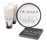 Friends New York City Skyline 60-Piece Party Tableware Set