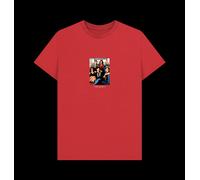 Friends Official Cast Photo Graphic Red T-Shirt Red S