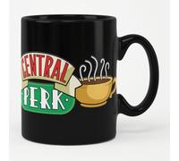 FRIENDS Officially Licensed The Central Perk Coffee Mug (Black)
