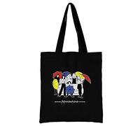 Friends Printed Canvas reusable grocery bags, Foldable Casual Travel HandBag, Shoulder Beach Tote Bags, Shopper bag eco friendly super strong washable Storage bags Shopping bag Canvas bag for Women