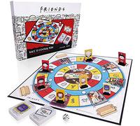 FRIENDS Race To Central Perk, Trivia Card & Board Game, Great Gift For The Series Fans! Family Friendly For 2-4 Players